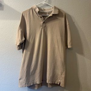 Woolrich tan polo size large